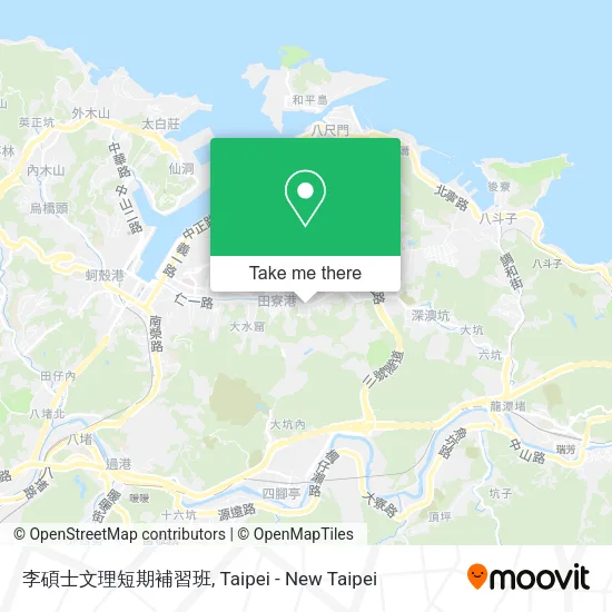李碩士文理短期補習班地圖