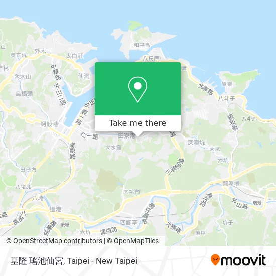 基隆 瑤池仙宮地圖