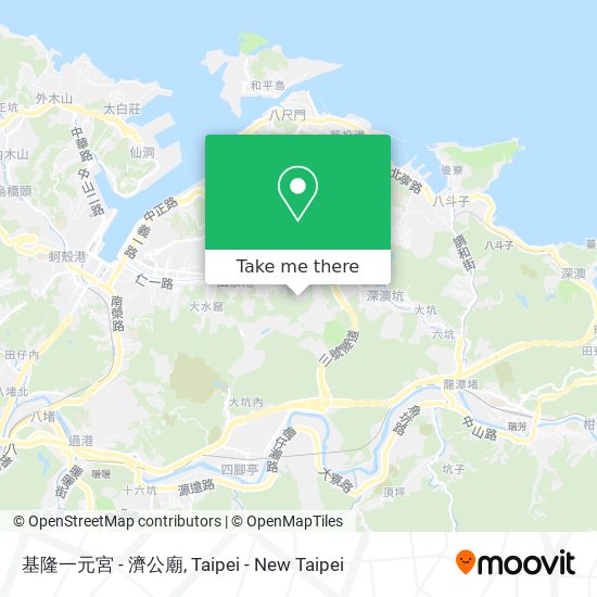 基隆一元宮 - 濟公廟 map