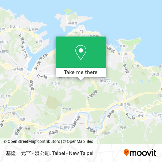 基隆一元宮 - 濟公廟 map
