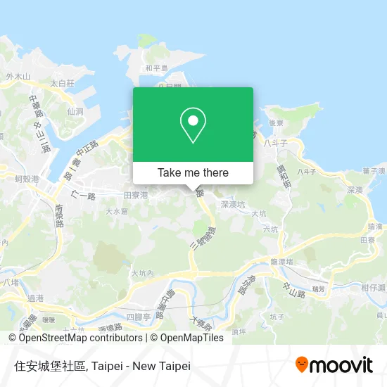 住安城堡社區地圖