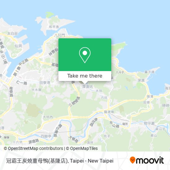 冠霸王炭燒薑母鴨(基隆店) map