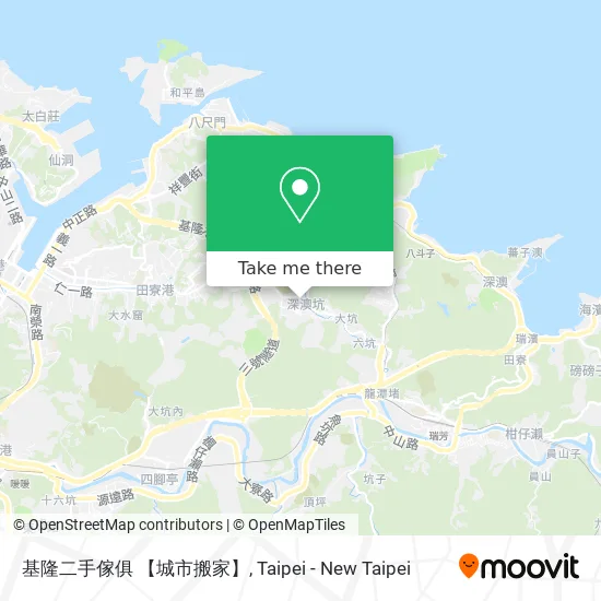 基隆二手傢俱 【城市搬家】地圖