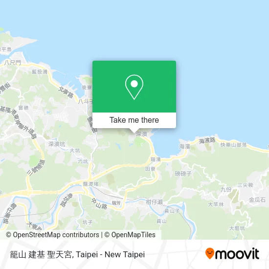 籠山 建基 聖天宮 map