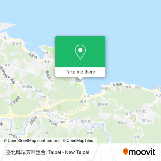 臺北縣瑞芳區漁會地圖