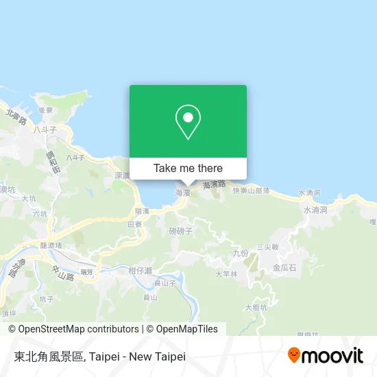 東北角風景區地圖
