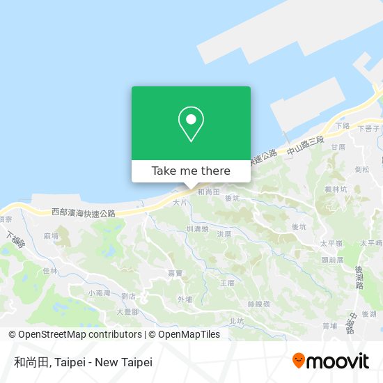 和尚田地圖