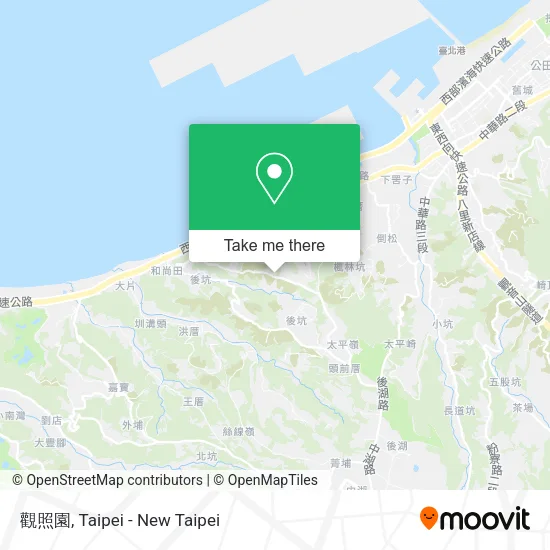 觀照園地圖