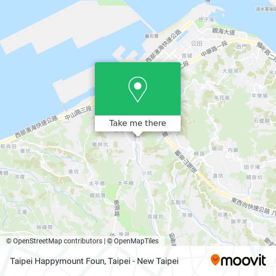 Taipei Happymount Foun map