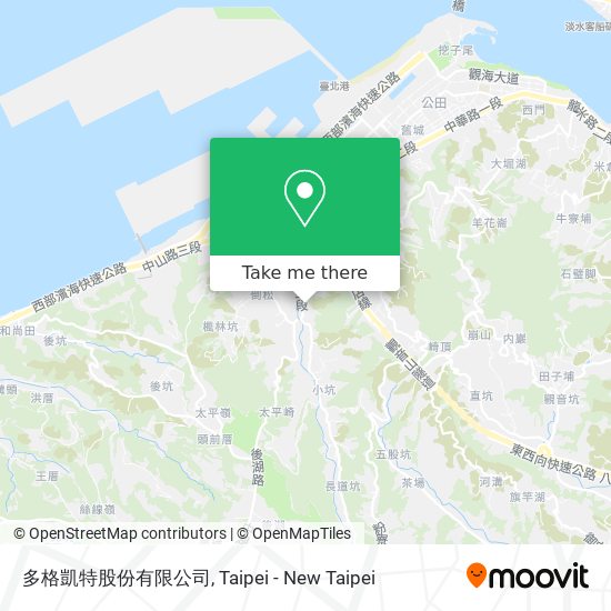多格凱特股份有限公司地圖
