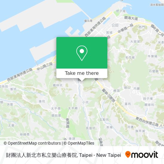 財團法人新北市私立樂山療養院 map