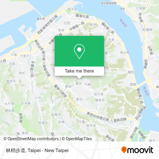 林梢步道地圖