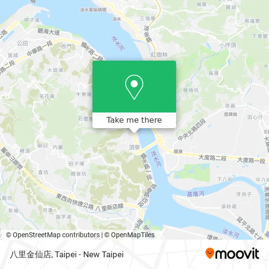八里金仙店 map