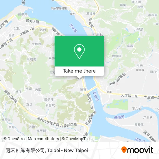 冠宏針織有限公司 map