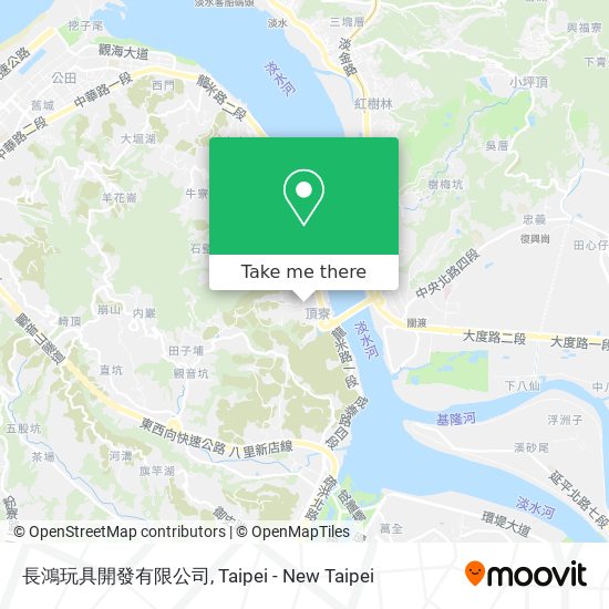 長鴻玩具開發有限公司地圖
