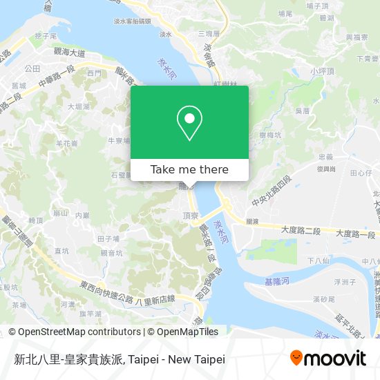 新北八里-皇家貴族派地圖