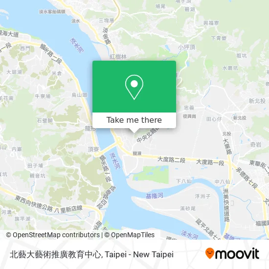 北藝大藝術推廣教育中心 map