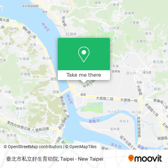 臺北市私立好生育幼院 map
