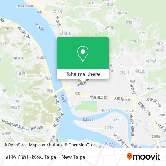 紅格子數位影像地圖