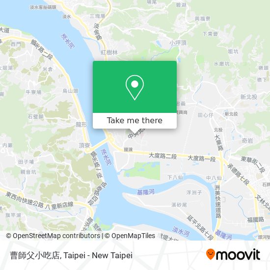 曹師父小吃店 map