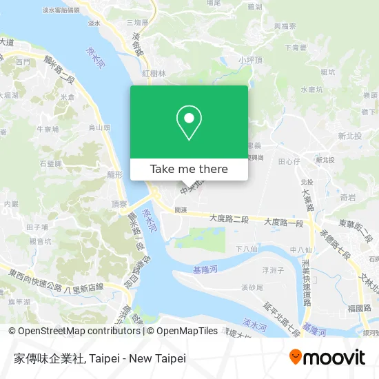家傳味企業社地圖