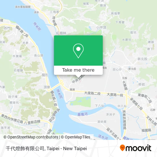 千代燈飾有限公司地圖
