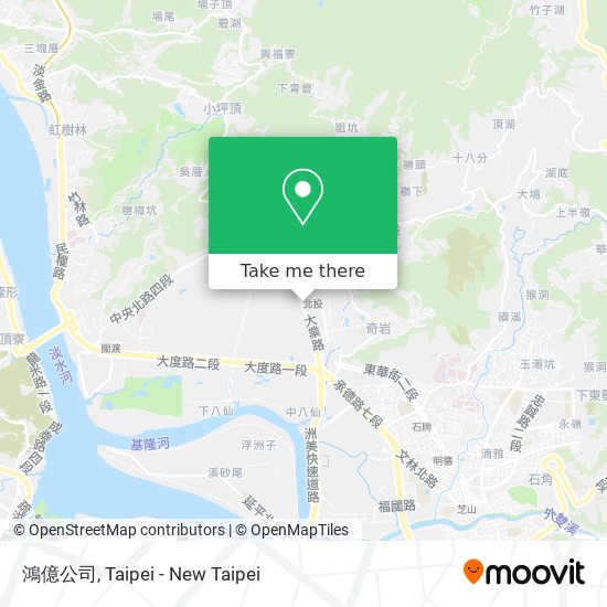 鴻億公司 map