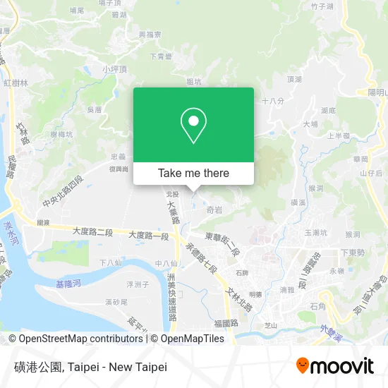 磺港公園地圖