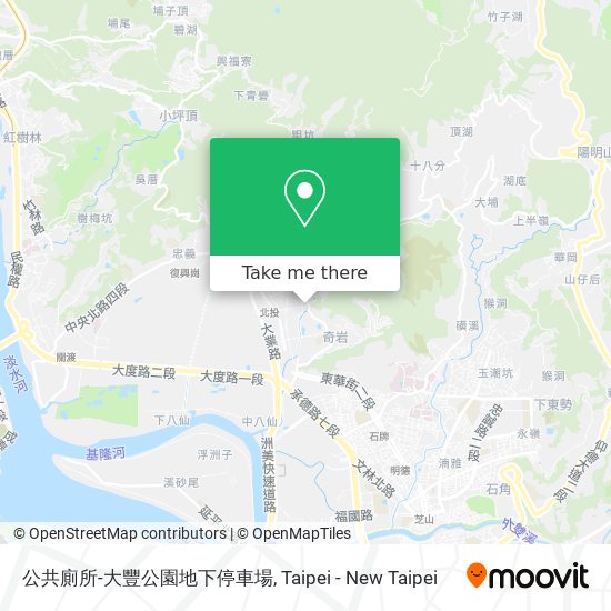 公共廁所-大豐公園地下停車場 map
