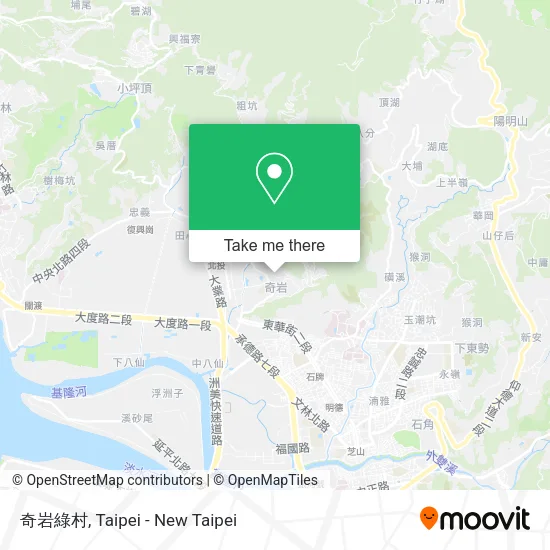 奇岩綠村 map