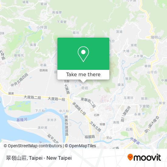 翠嶺山莊 map
