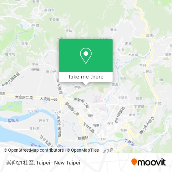 崇仰21社區地圖