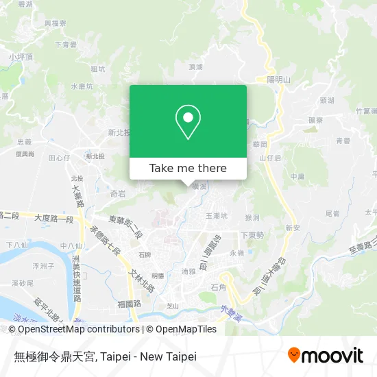 無極御令鼎天宮 map