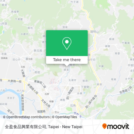 全盈食品興業有限公司 map