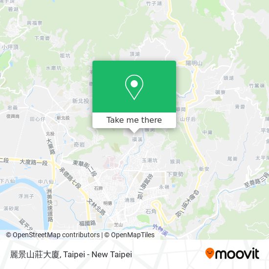麗景山莊大廈 map