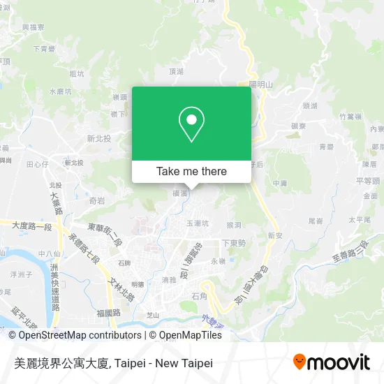 美麗境界公寓大廈地圖