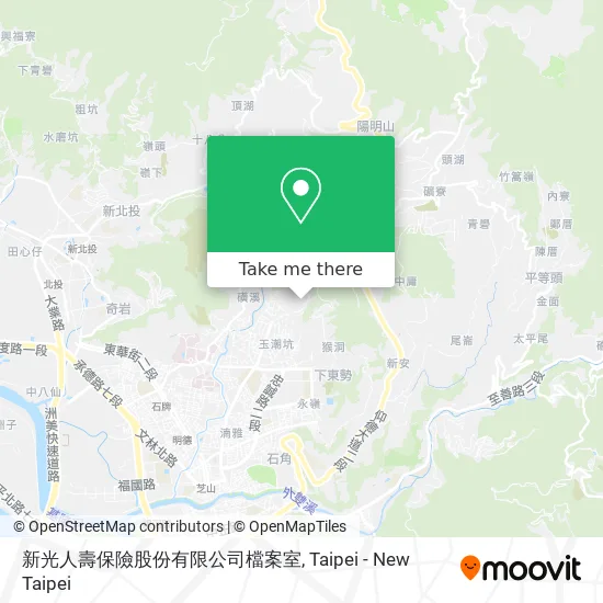 新光人壽保險股份有限公司檔案室 map