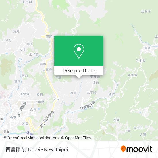 西雲禪寺 map