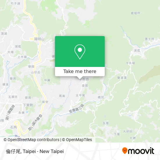 倫仔尾 map