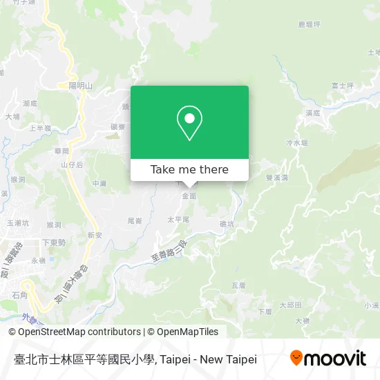 臺北市士林區平等國民小學 map
