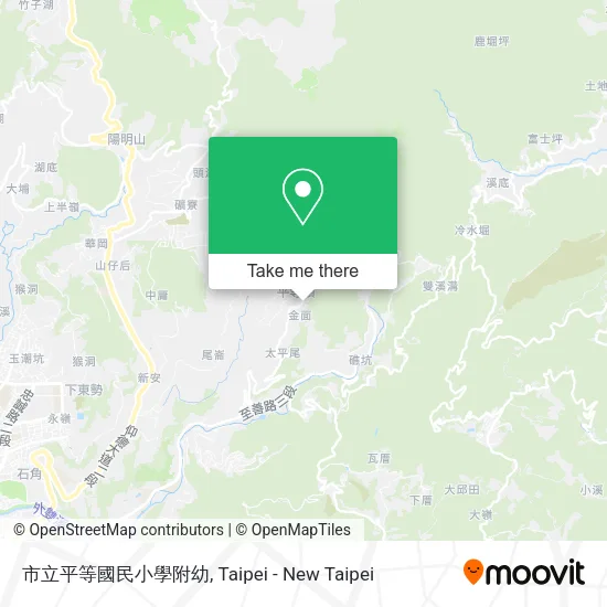 市立平等國民小學附幼地圖