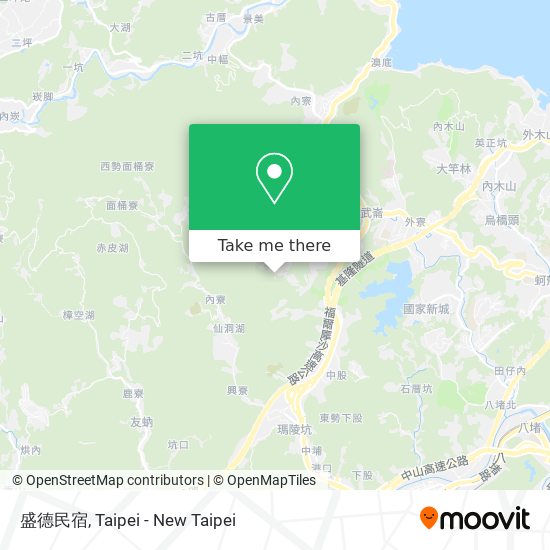 盛德民宿 map