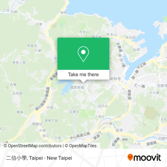 二信小學地圖