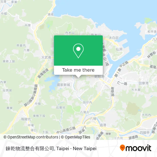 錸乾物流整合有限公司 map