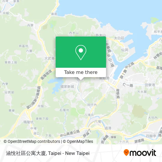 涵悅社區公寓大廈 map