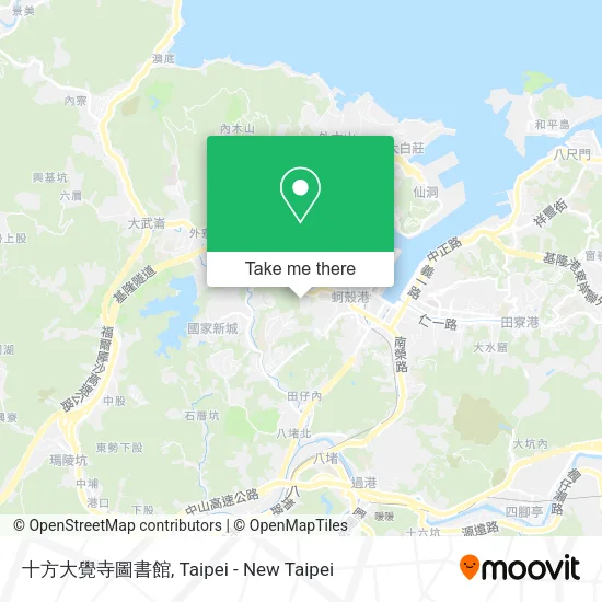 十方大覺寺圖書館 map