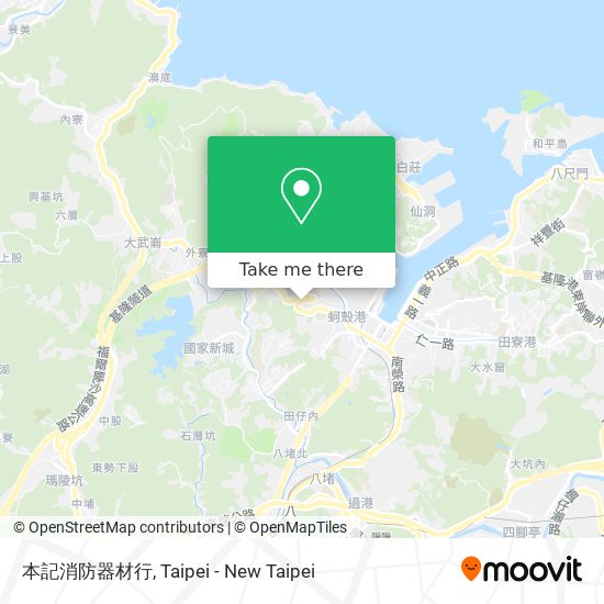 本記消防器材行 map