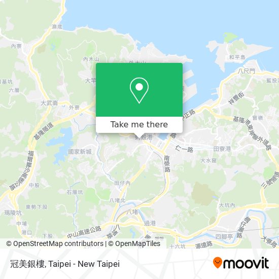 冠美銀樓 map