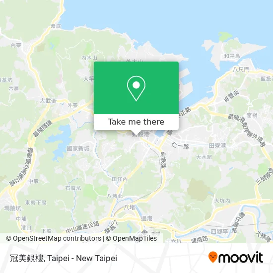 冠美銀樓 map