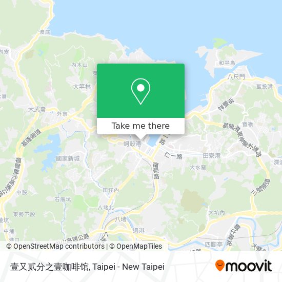 壹又贰分之壹咖啡馆地圖